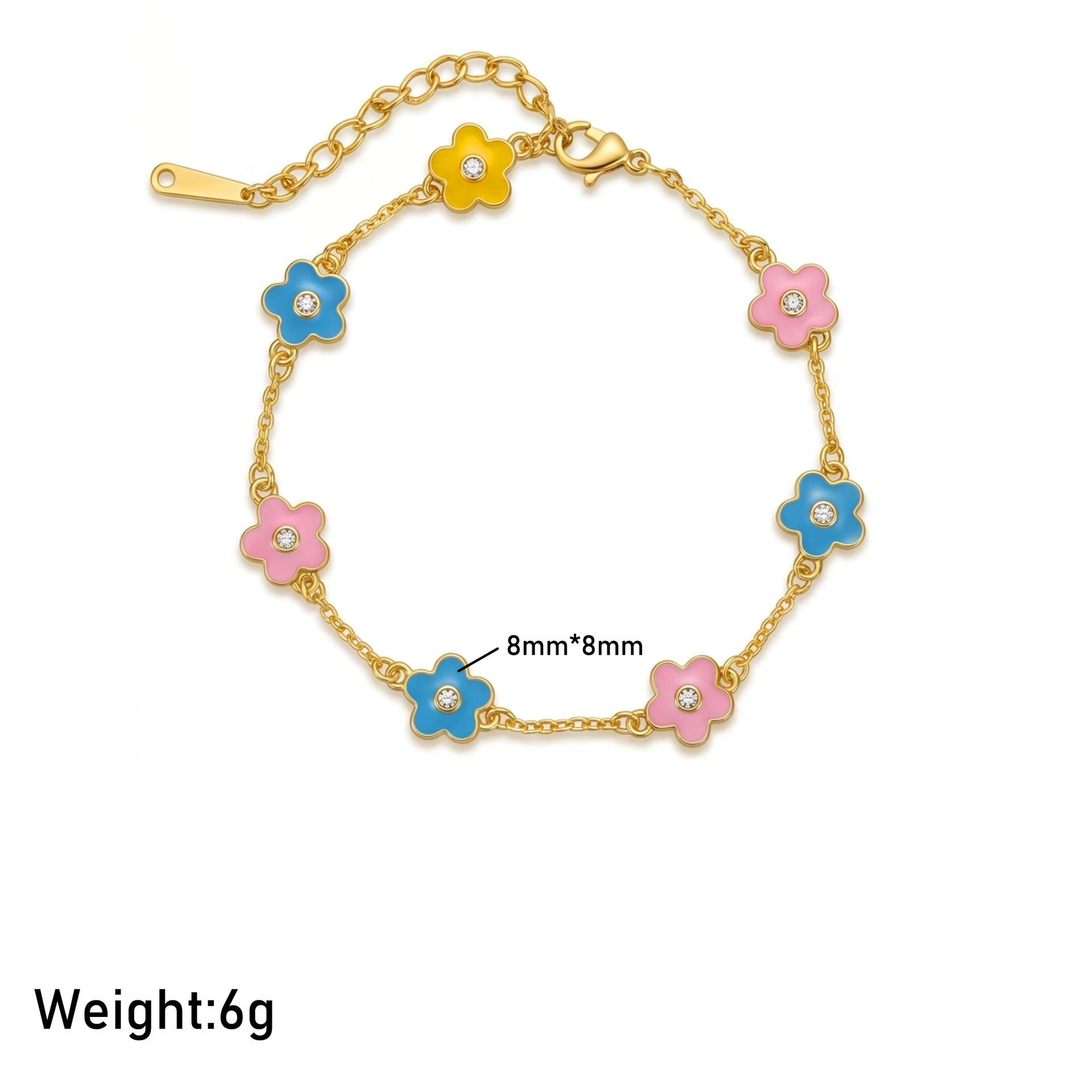 Women's Floral Bracelet: Unique Design with a Sophisticated Look