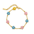 Women's Floral Bracelet: Unique Design with a Sophisticated Look